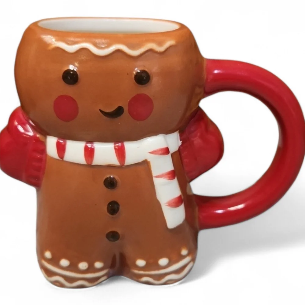 2025 Target Wondershop Gingerbread Man Mug Christmas Stoneware